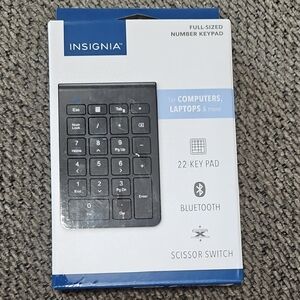Insignia Bluetooth Number Keypad